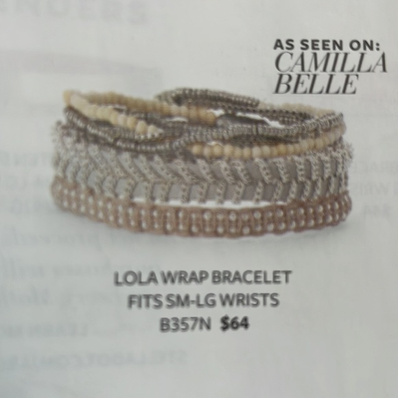 Stella & Dot Lola Wrap Bracelet - Picture 2 of 2